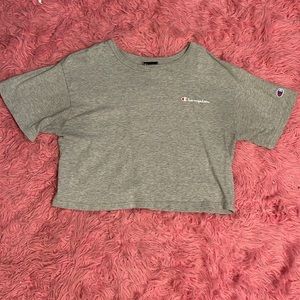 Champion cropped t shirt
